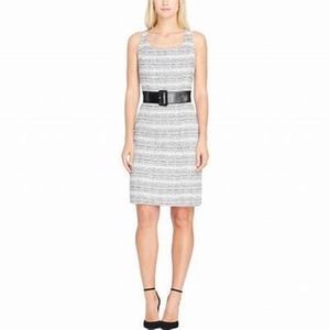 NWT, Tahari by ASL Sparkly Tweed Sleeveless Dress